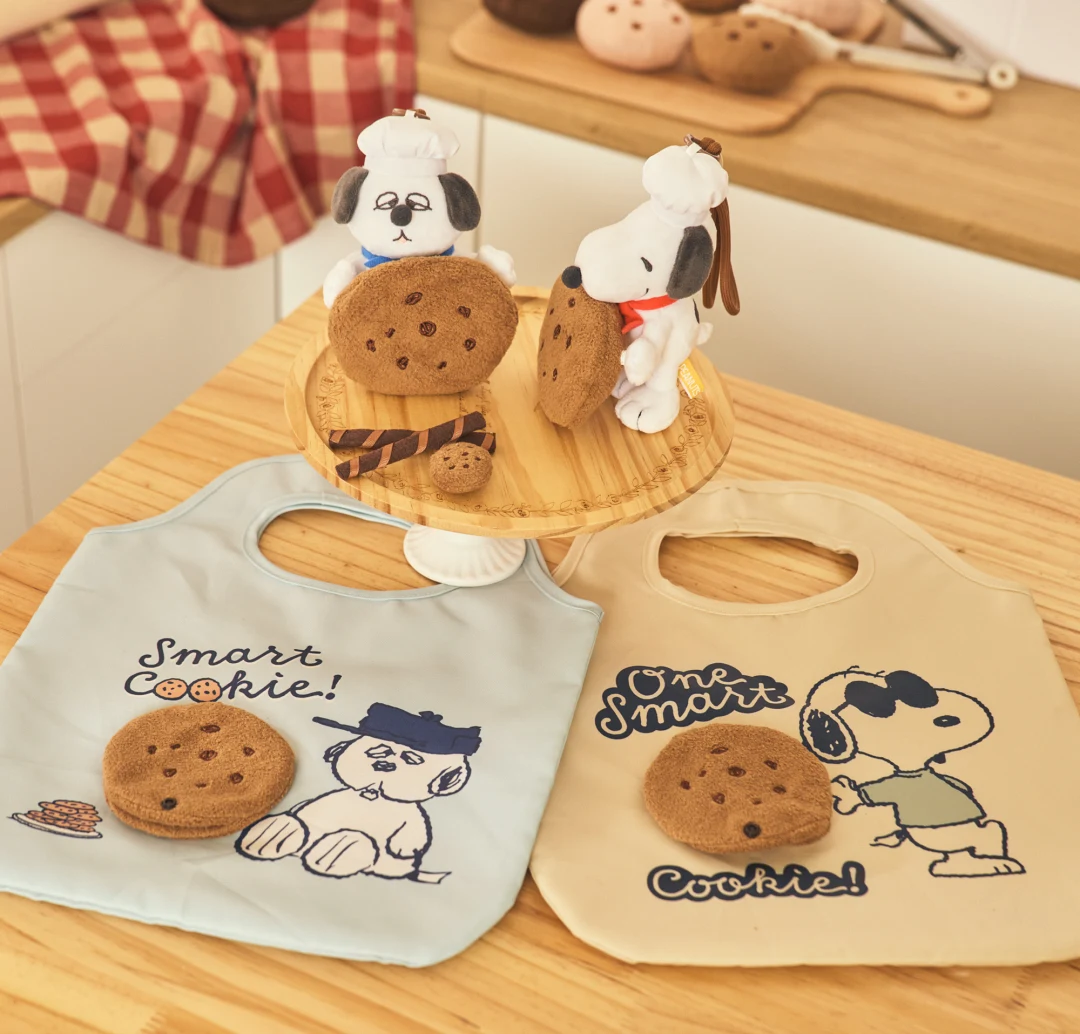 廚師裝玩偶掛飾（附餅乾購物袋）