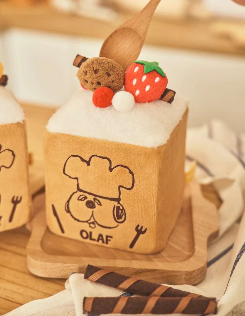 史努比吐司造型收納盒