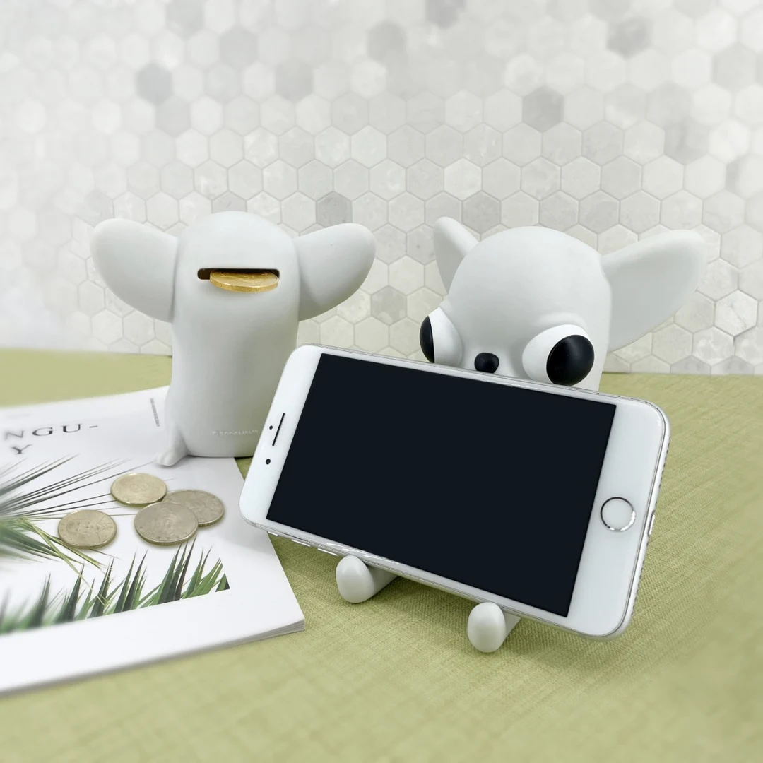 7-11 x 變種吉娃娃存錢手機座，499元/個