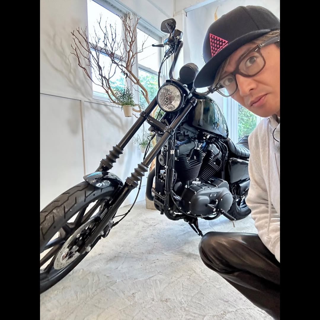 木村拓哉的愛車是 Harley-Davidson XL1200NS