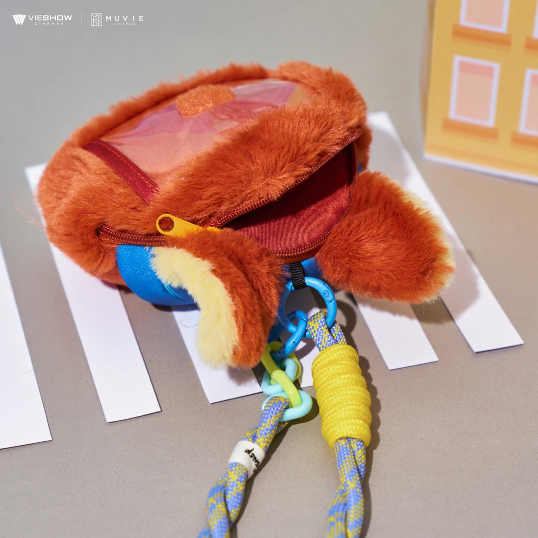 多用途《動物方城市2》角色零錢包不只是可愛的吊飾，更具備零錢與票卡收納功能