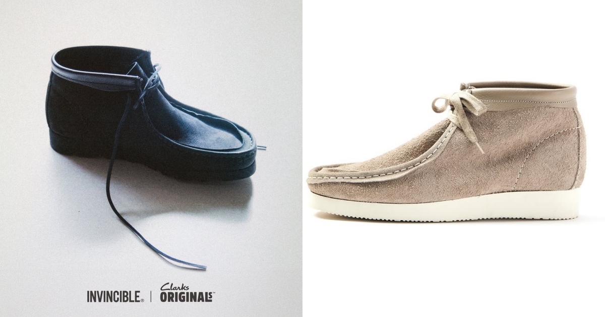 11月球鞋推薦 INVINCIBLE × CLARKS ORIGINALS “Wallabee Reimagined”
