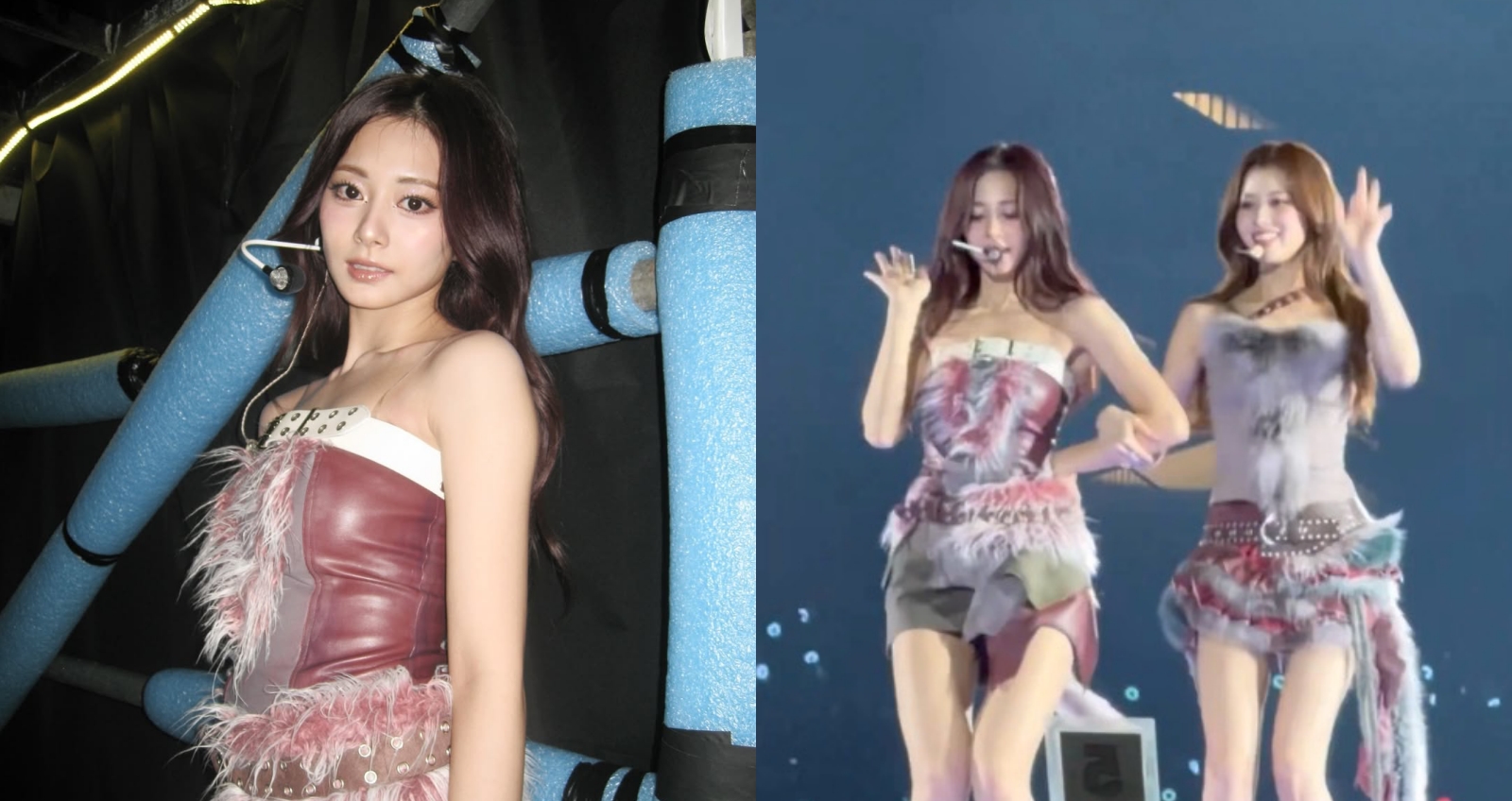 Sana在高雄場時問子瑜這句話，讓粉絲超感動。（圖：IG）