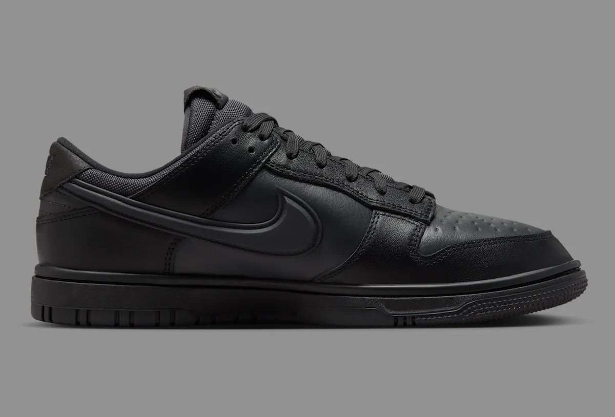 下雨天必備鞋款！Nike Dunk Low GTX「黑魂」發佈