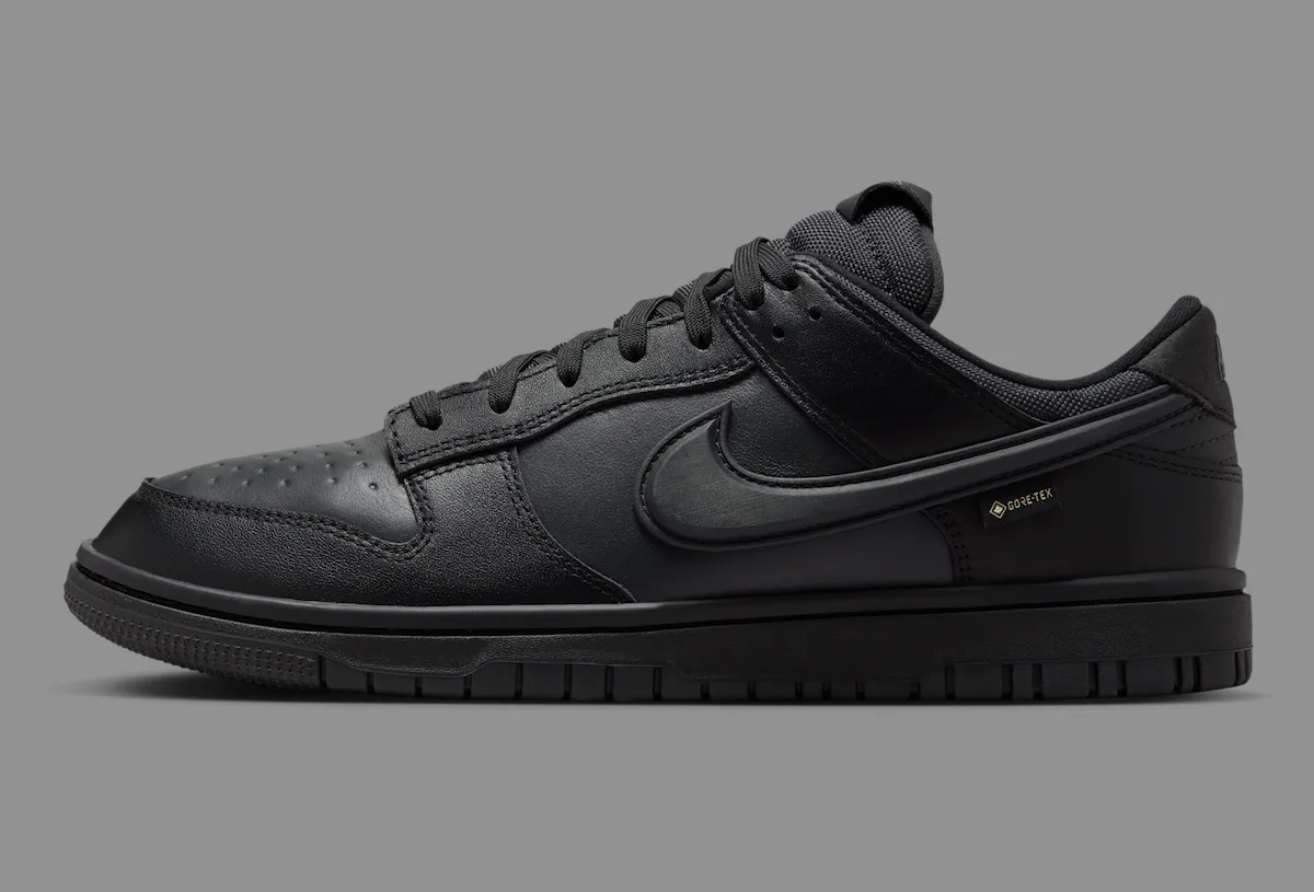下雨天必備鞋款！Nike Dunk Low GTX「黑魂」發佈