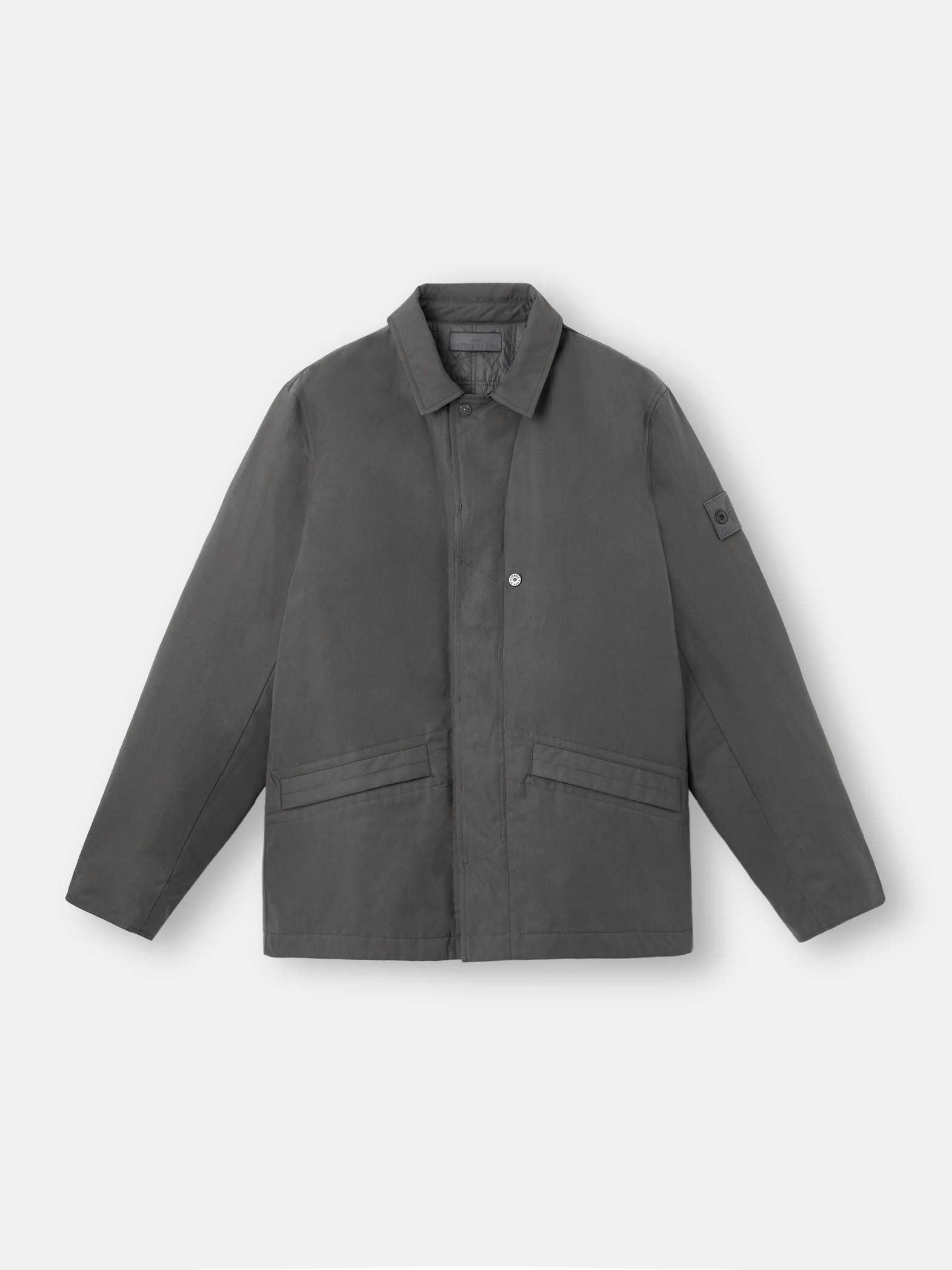 STONE ISLAND – WEATHERPROOF COTTON CANVAS  Blazer GHOST　售價：US$1,495