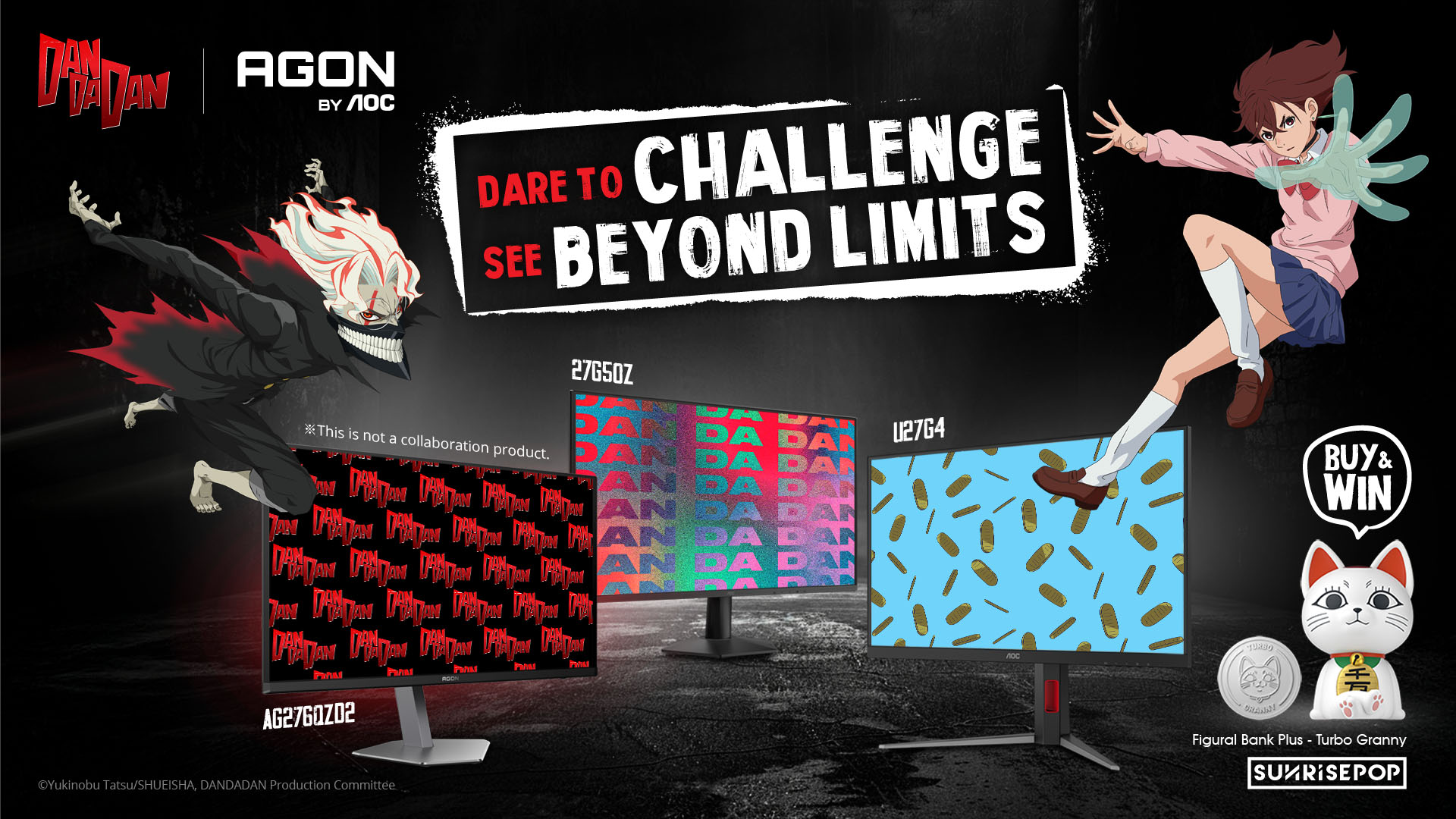 AGON BY AOC x DANDADAN