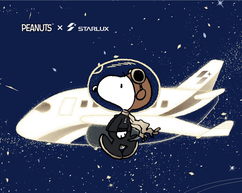 星宇航空與老朋友史努比