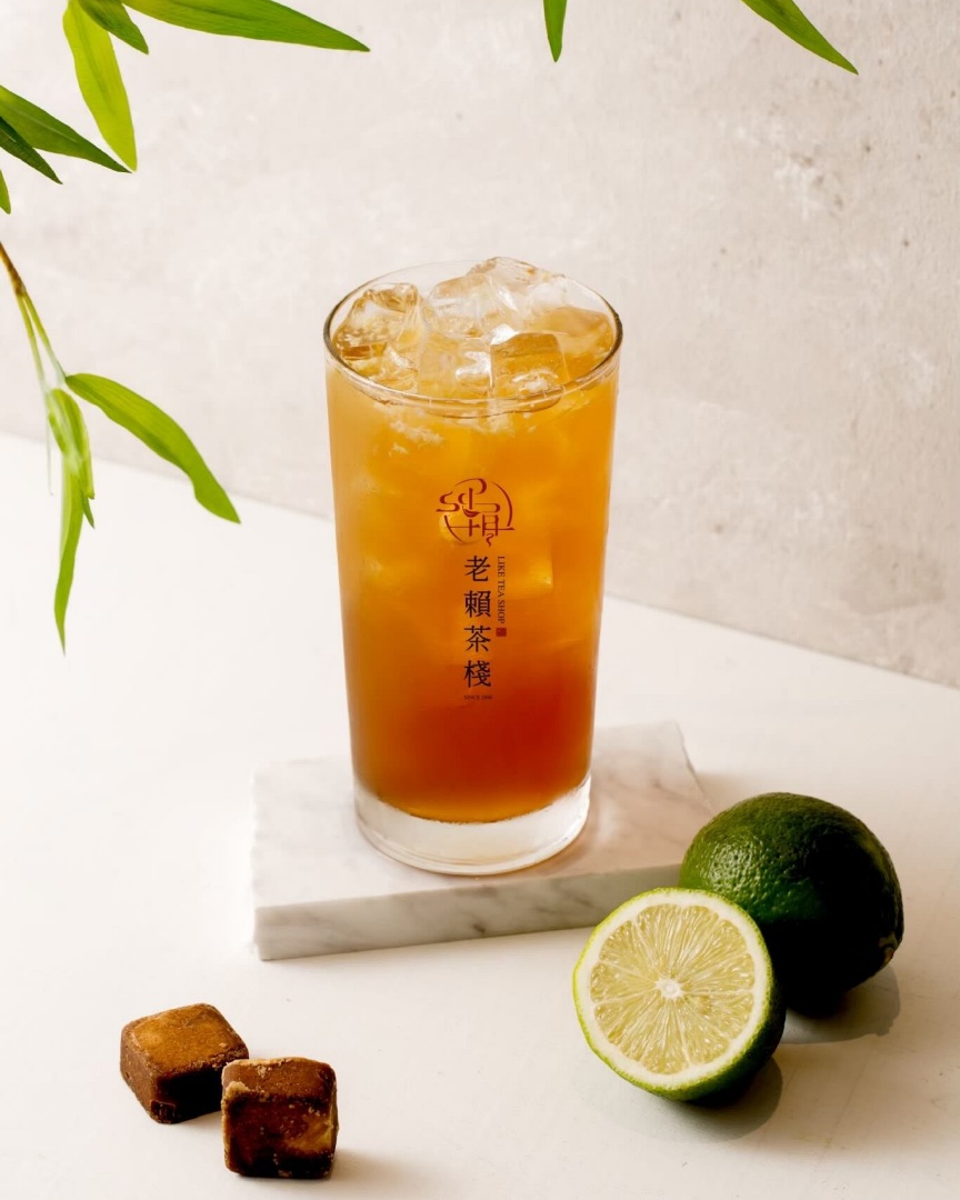 張員瑛AAA同款手搖飲 老賴茶棧 冬瓜檸檬