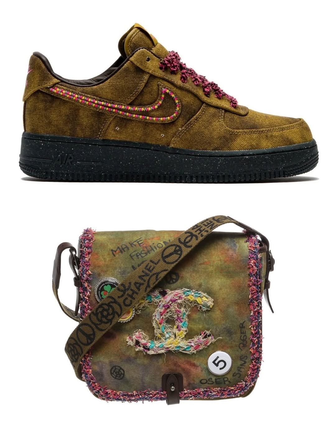 設計概念源自 CHANEL？Nike 這雙新款 Air Force 1 引起潮人注意！