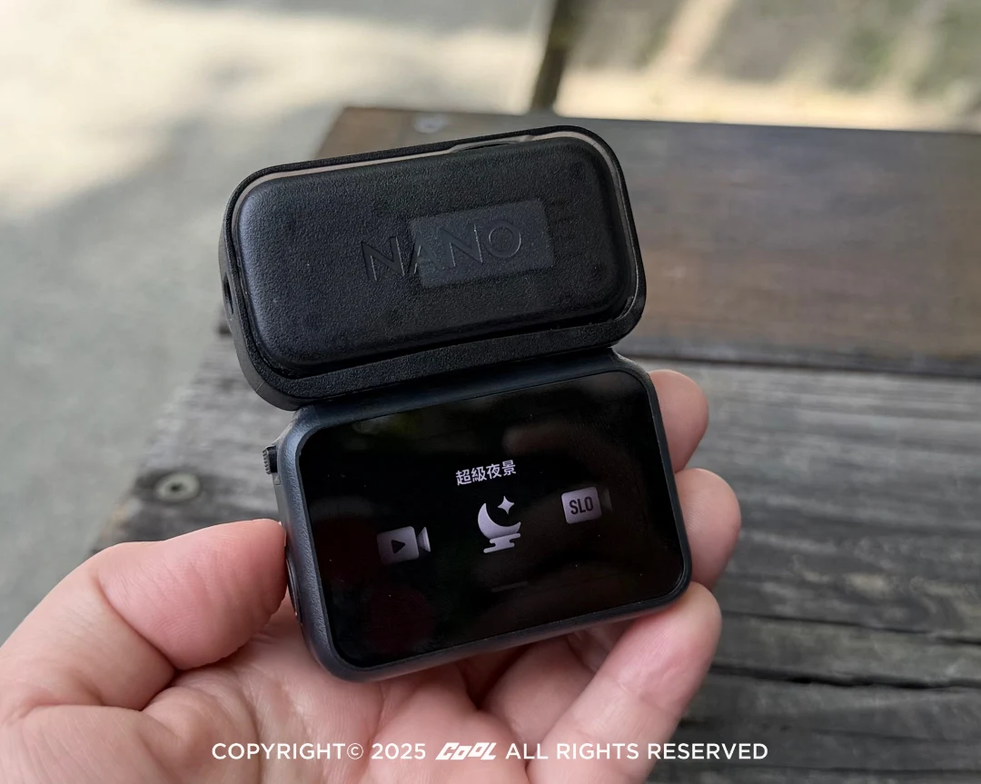 DJI Osmo Nano 具備「超級夜景模式」