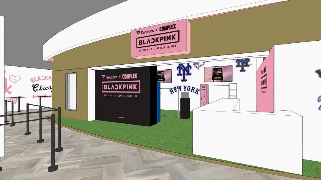 Fanatics × Complex × BLACKPINK跨界聯名快閃店震撼登場