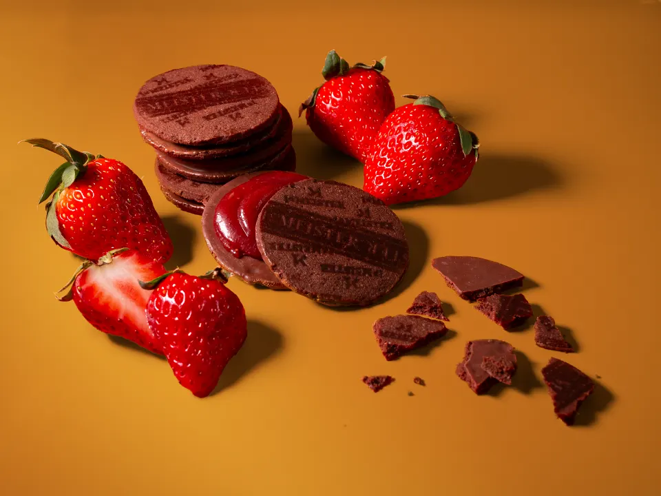 2026馬年春節禮盒 紅帽子 AKAI BOHSHI 1st Meister 草莓焦糖可可夾心餅乾