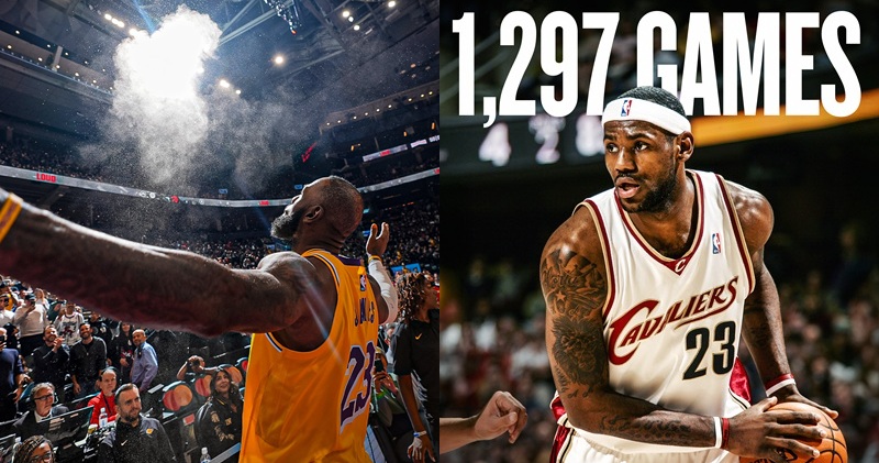 洛杉磯湖人前鋒 LeBron James 的「連續例行賽得分上雙」紀錄正式畫下句點。在週四（12月4日）對陣多倫多暴龍的比賽中，James僅拿下8分，無緣延續自2007年1月6日以來長達 1297場 的歷史級紀錄。然而，即便得分未上雙，他仍以一記壓哨助攻成為贏球關鍵，助攻八村壘命中致勝三分，湖人最終以123：120擊敗暴龍。