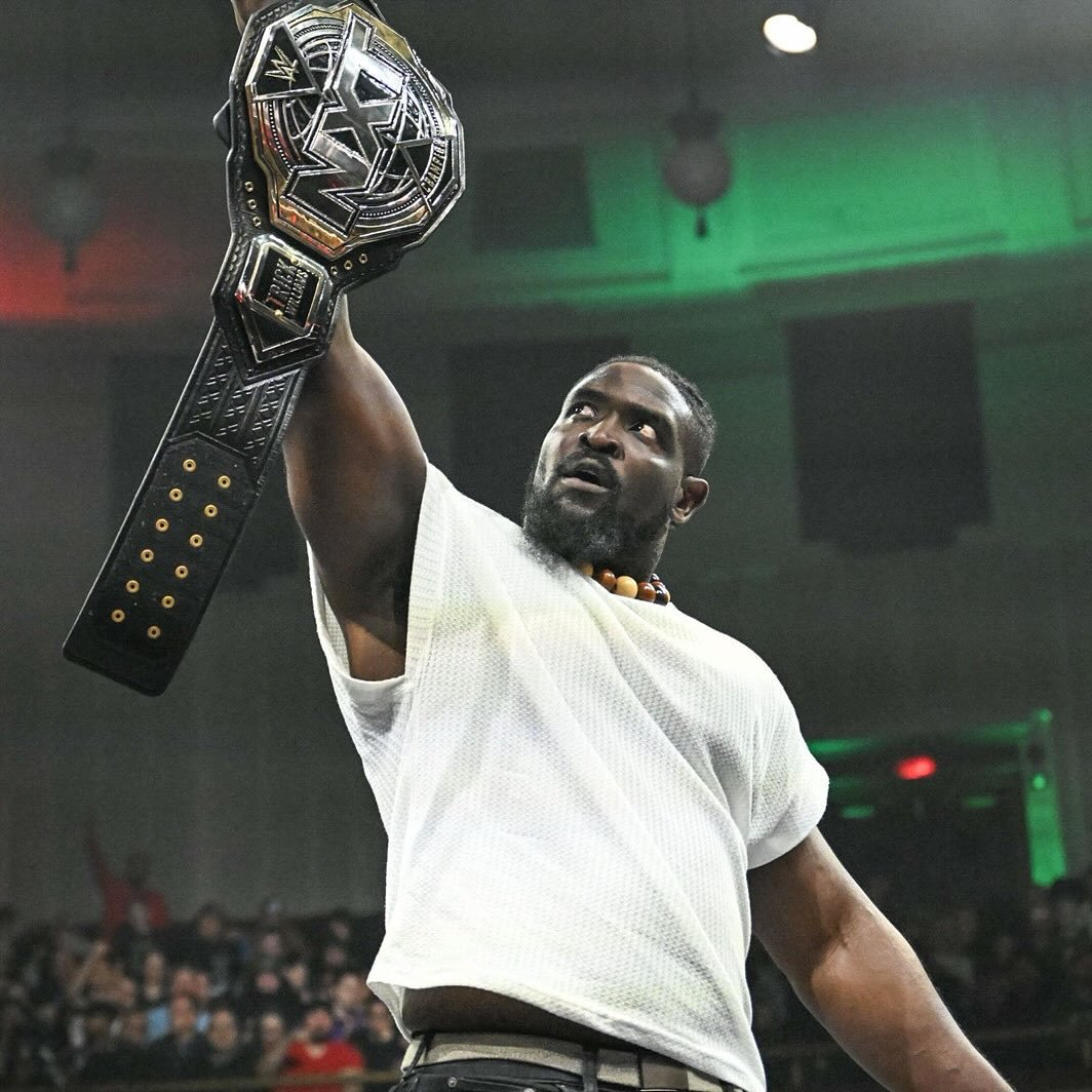 現任 NXT 冠軍 Oba Femi。