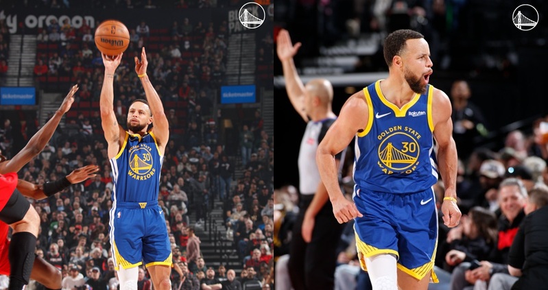 金州勇士隊當家球星 Stephen Curry 展現了令人難以置信的個人表演，他在對陣波特蘭拓荒者的比賽中，猶如從傷病中浴火重生，全場狂轟48分，並命中驚人的12記三分球，是他本賽季的單場得分新高然而，這場史詩級的個人秀，卻成為了一場被勝利遺棄的「悲情之夜」。