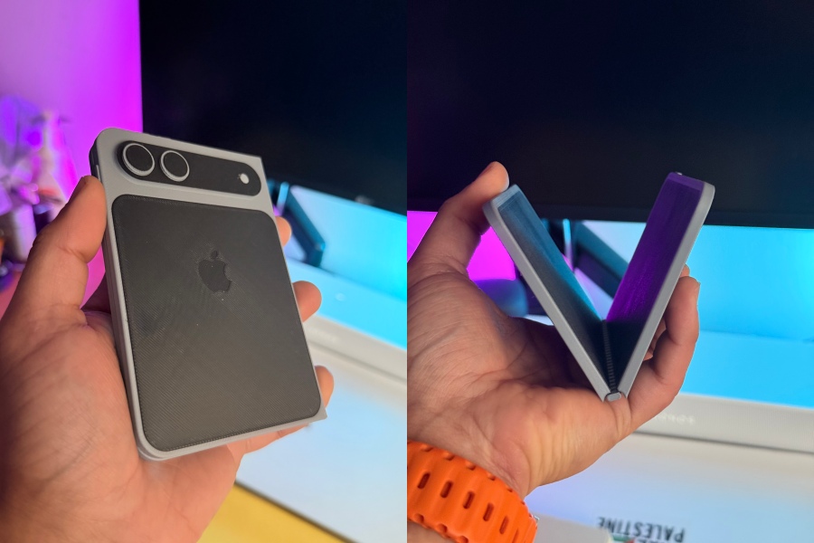 iPhone Fold 3D 列印模型