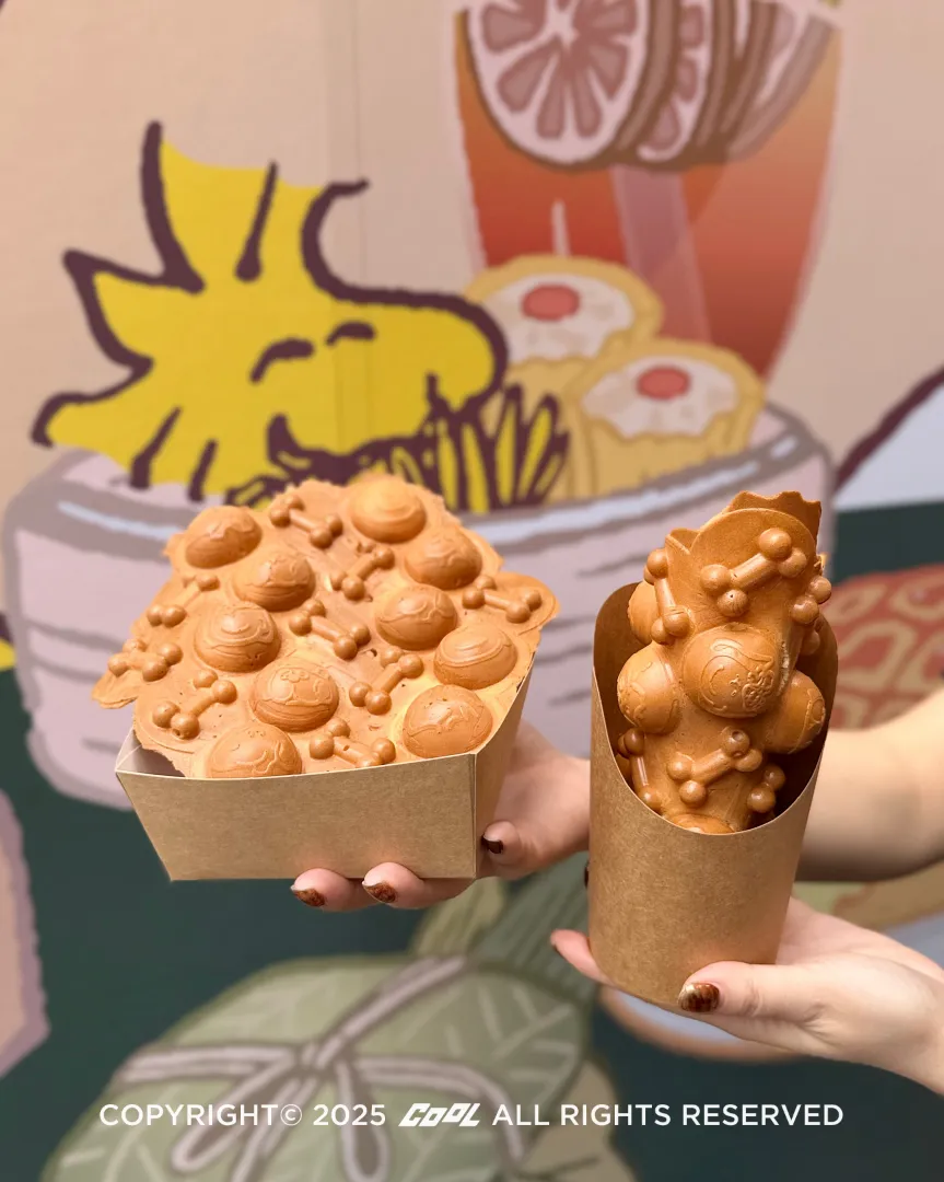 史努比港式茶飲快閃店登陸華山