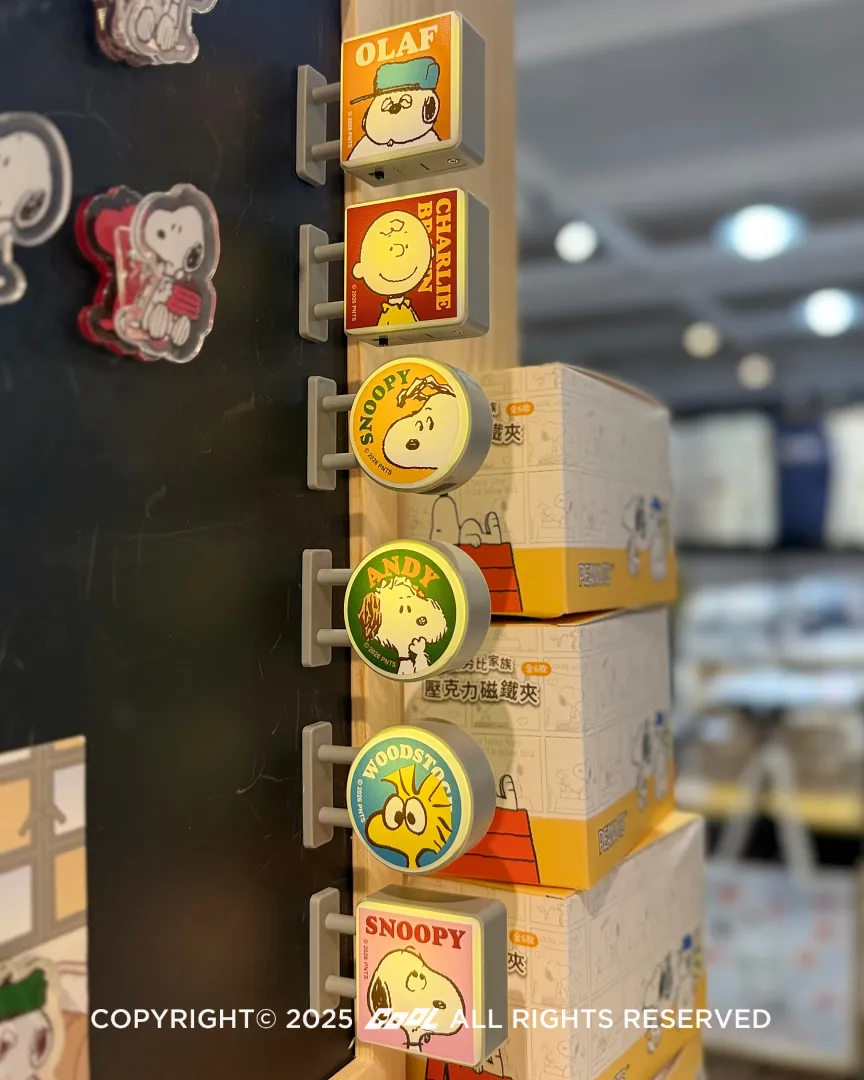 史努比港式茶飲快閃店登陸華山