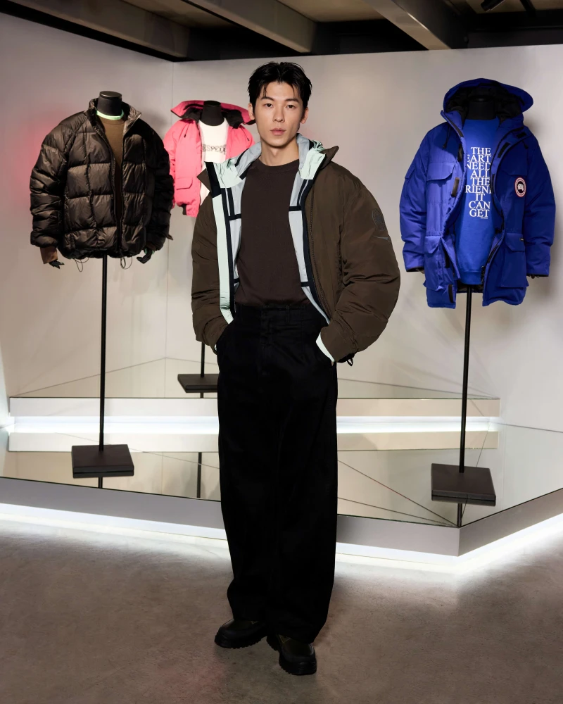CANADA GOOSE 全球品牌大使許光漢現身秋冬新品鑑賞會