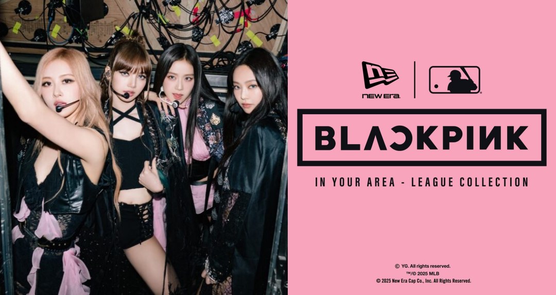 球隊魂搭上粉黑潮！BLACKPINK x New Era x MLB 台北限時快閃
