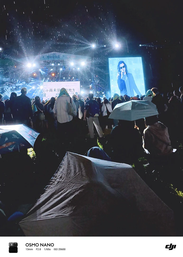 Osmo Nano具備「超級夜景模式」與 RockSteady 3.0 防震機制