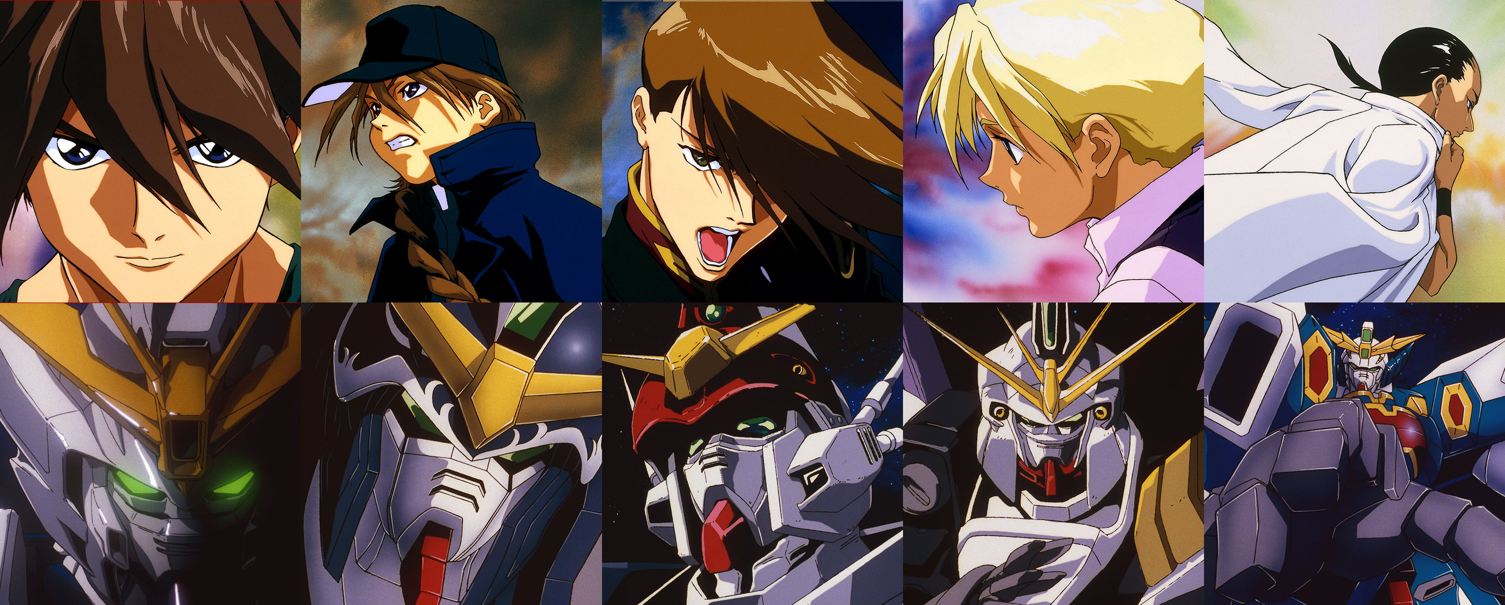 《新機動戰記鋼彈W》五小強