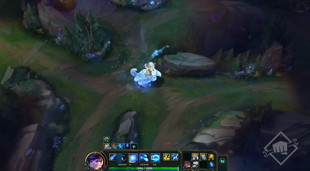 打野任務基本不變，在大型野怪上能獲得更多金錢與經驗值，以及部分在野區擁有加乘效果