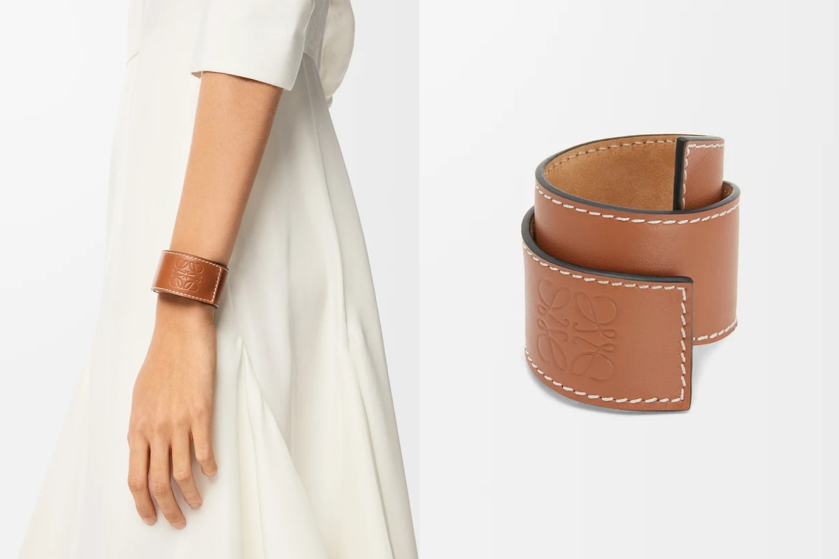 Loewe — Slap Bracelet in Calfskin|NT$7,100