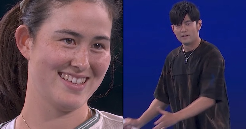 澳洲網球公開賽(Australian Open)最受矚目的創新賽事「一分大滿貫(1 Point Slam)」決賽,於今日(14日)傍晚在羅德·拉佛球場(Rod Laver Arena)震撼登場。受邀參賽的華語天王周杰倫(Jay Chou)跨界挑戰大滿貫賽場,吸引無數歌迷帶著應援布條進場朝聖。然而比賽結果出乎意料,周杰倫首輪遭對手發出外角「Ace球」絕殺,球都沒碰到便遺憾止步,讓全場驚呼連連。