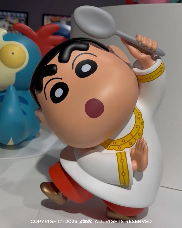 代表一部蠟筆小新電影的超萌微型小新公仔