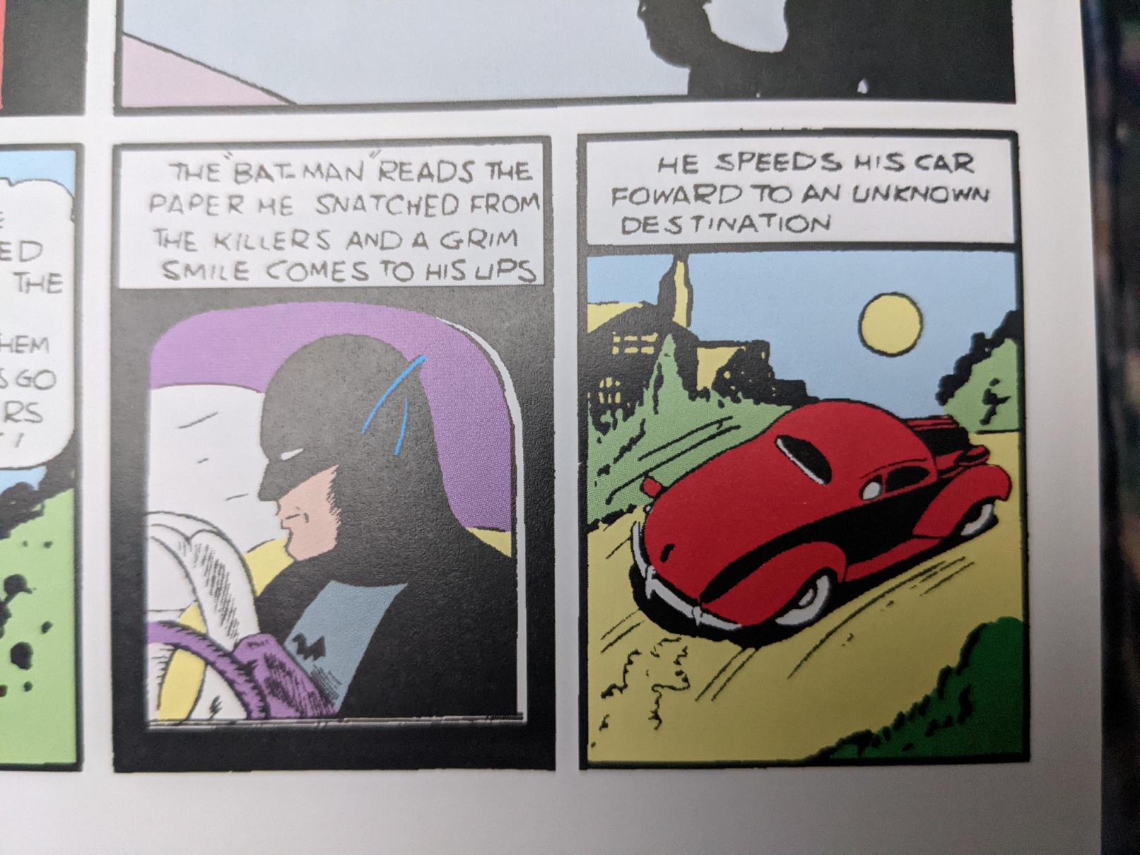 初代蝙蝠俠駕駛的汽車。