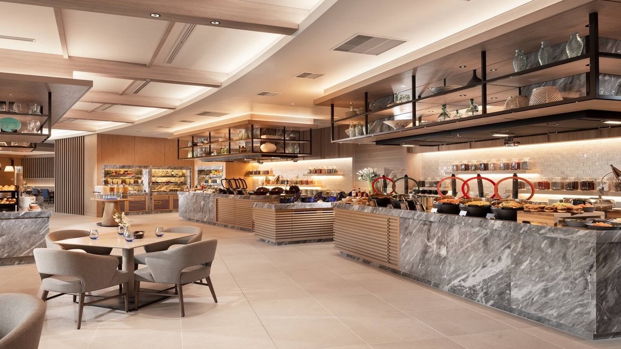 宮古島希爾頓渡假村的早餐自助餐使用了不少宮古島在地食材