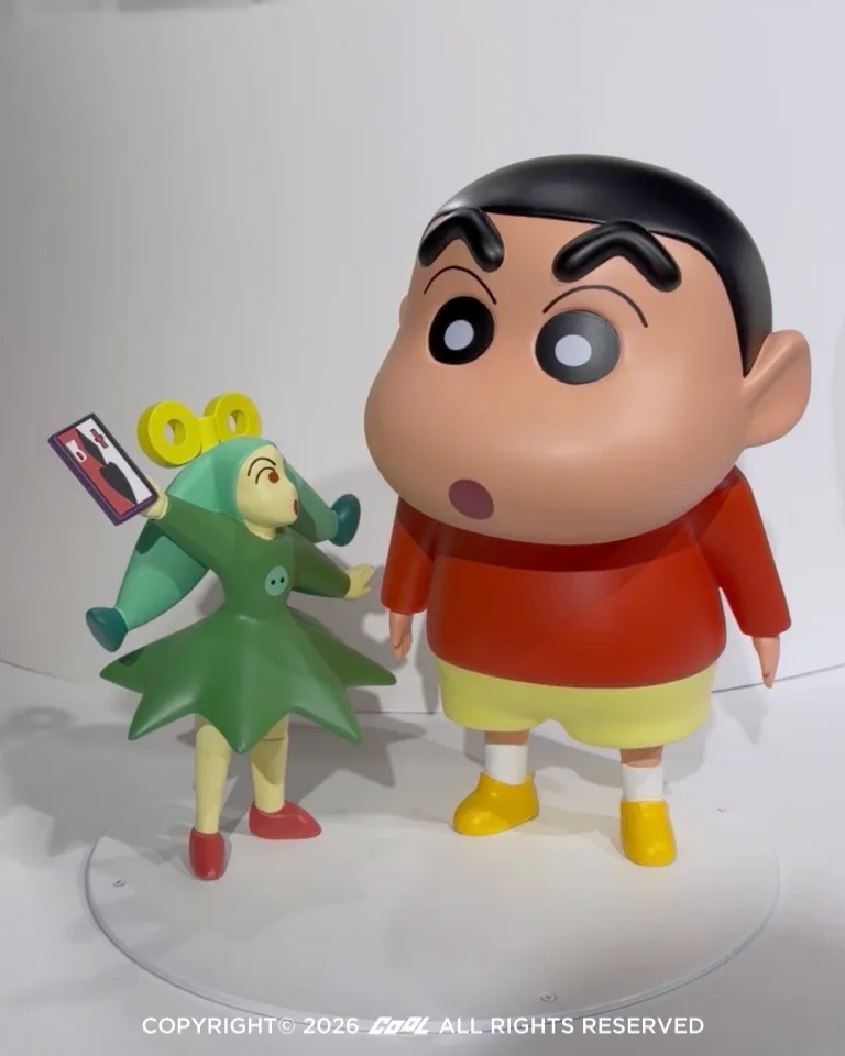 代表一部蠟筆小新電影的超萌微型小新公仔