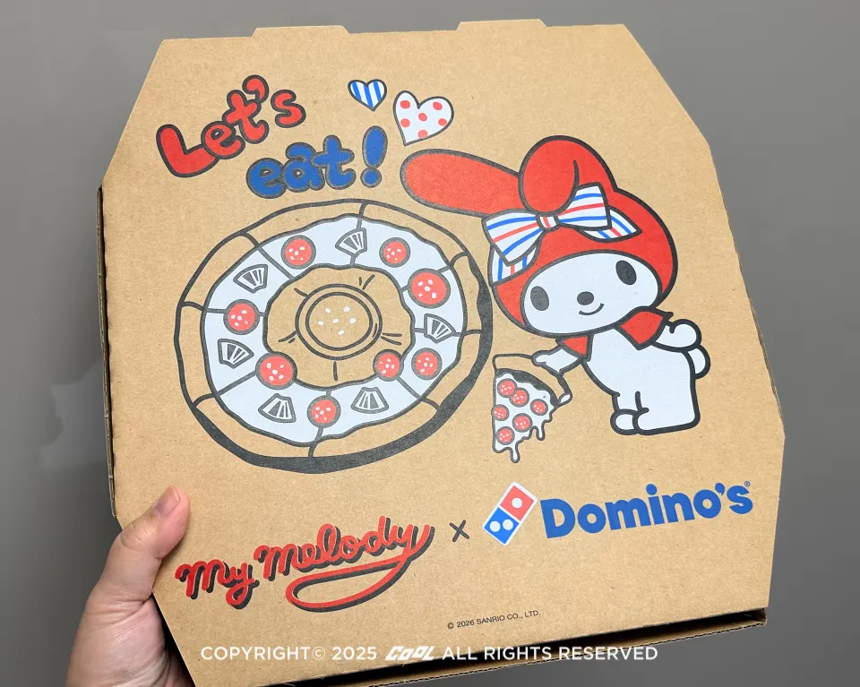 達美樂 x 美樂蒂聯名登場