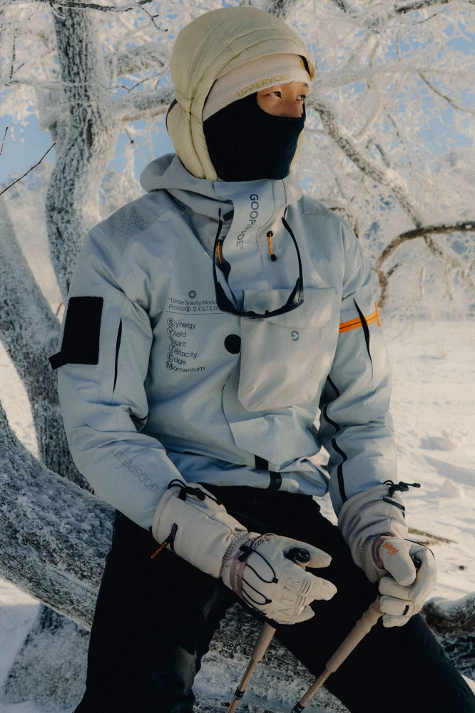 GOOPiMADE x UPPERVOID 重新拆解滑雪裝備的結構與邏輯