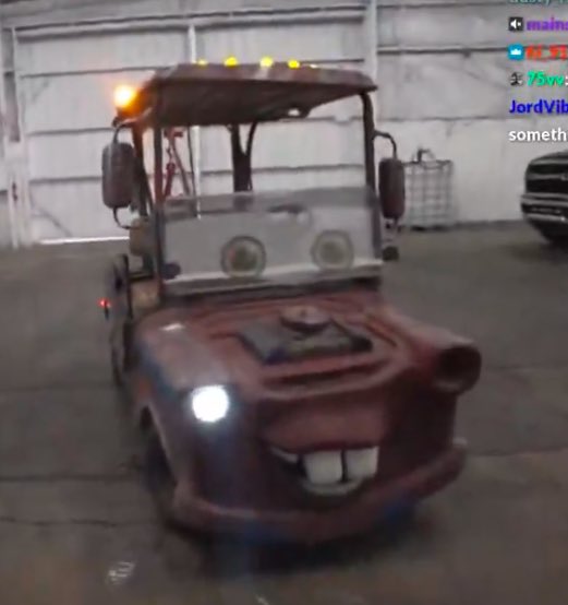 Ray 座駕《汽車總動員》拖線