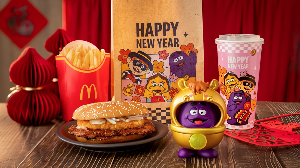 麥當勞歡樂送獨家 限定「金架馬西擻」好朋友變裝秀公仔。