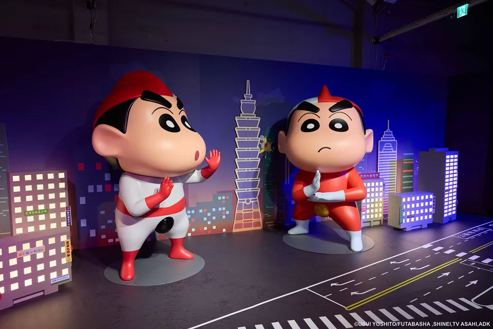 台北限定區首度公開！巨大版小新驚喜現身台北