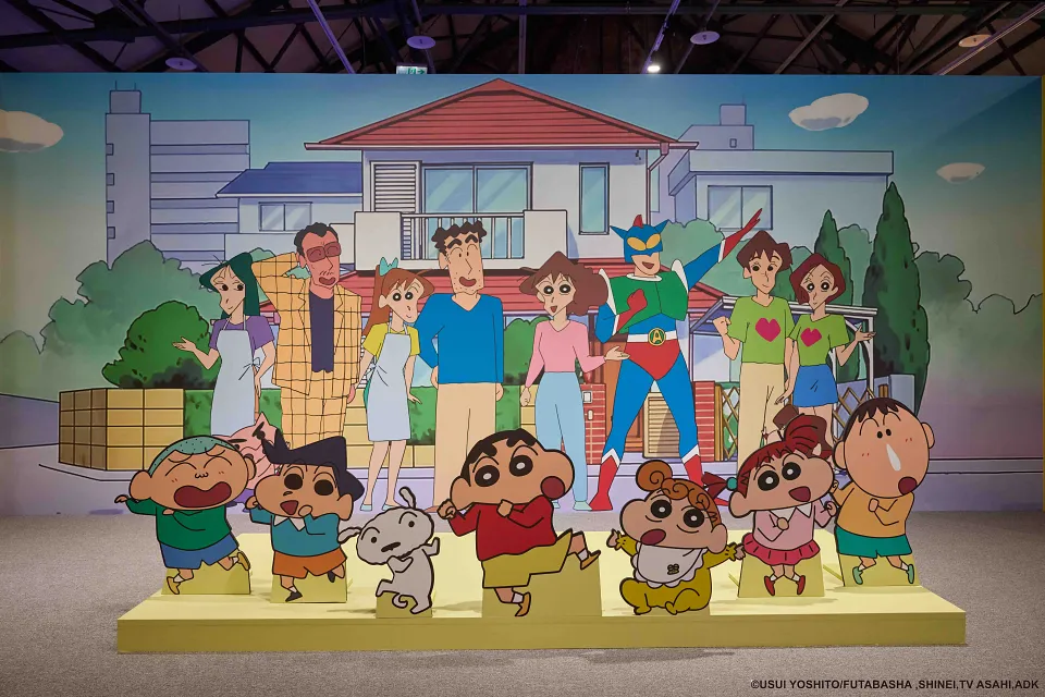 全亞洲最大《蠟筆小新》究極特展開催！35周年最狂版本落腳台北華山