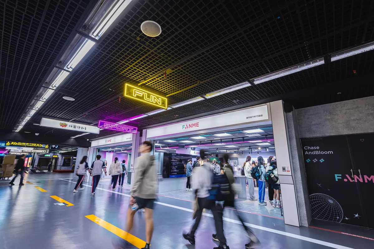 在「西門地下市」每走幾步就是一個全新的拍照打卡點