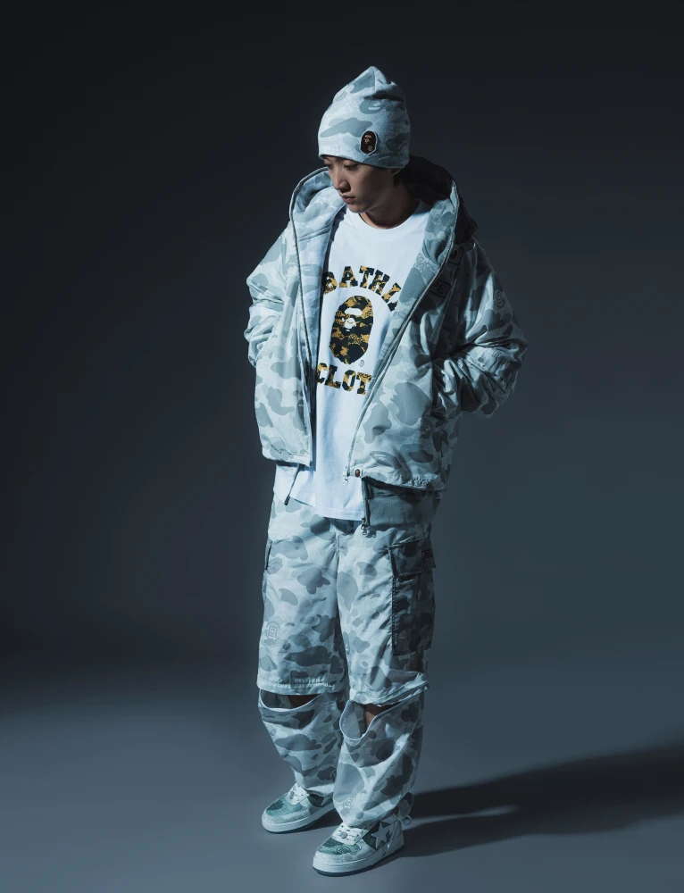 BAPE® × CLOT 全新膠囊系列正式發布，經典 Camo 配上絲綢唐裝必須收！