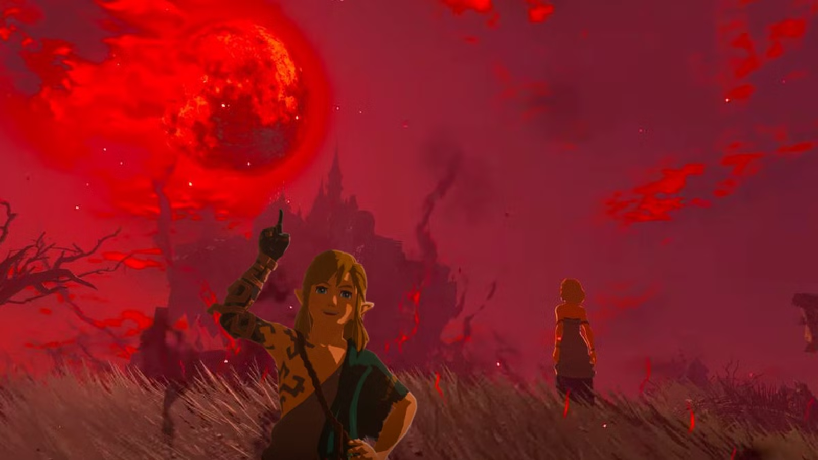 《薩爾達傳說 曠野之息》中的血月