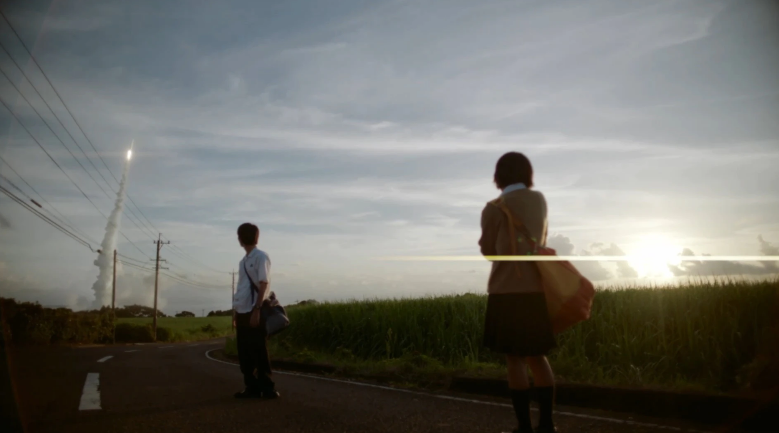 《秒速5公分真人版》劇照。