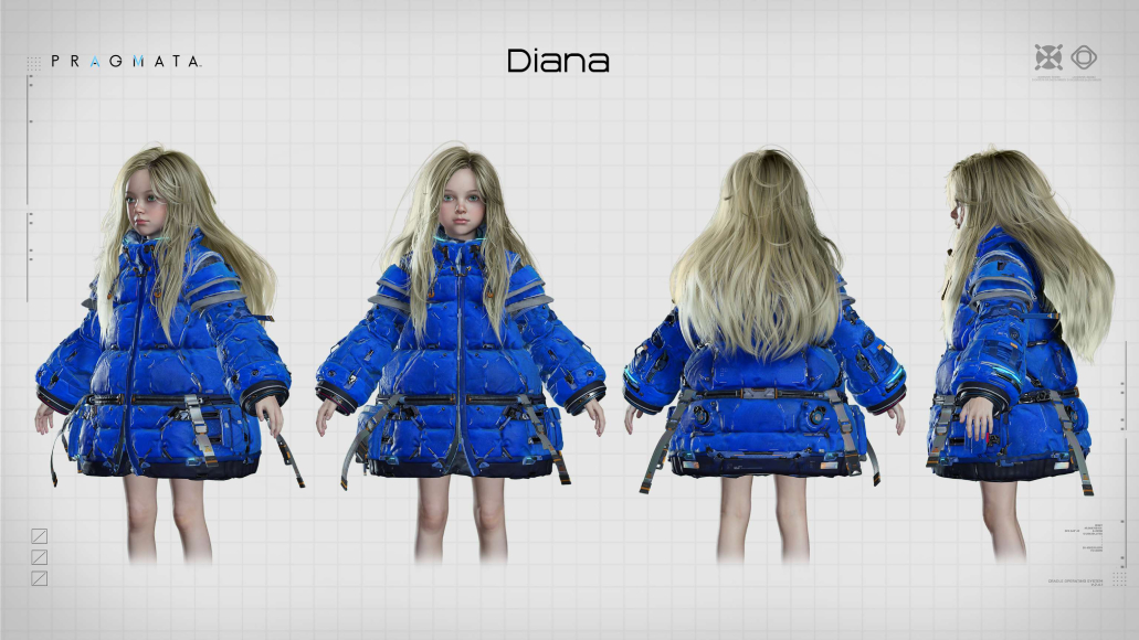 火紅全球的「黛安娜」是從 0 做出來的角色。