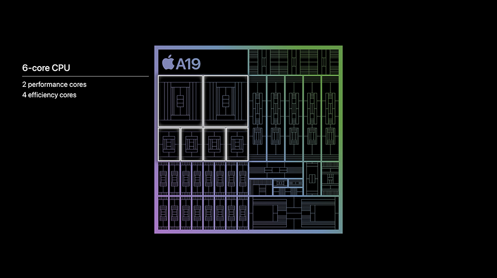 iPhone 17e 升級使用 A19 晶片，相比前一代在 CPU 效能上或有 5% 到 10% 的提升。