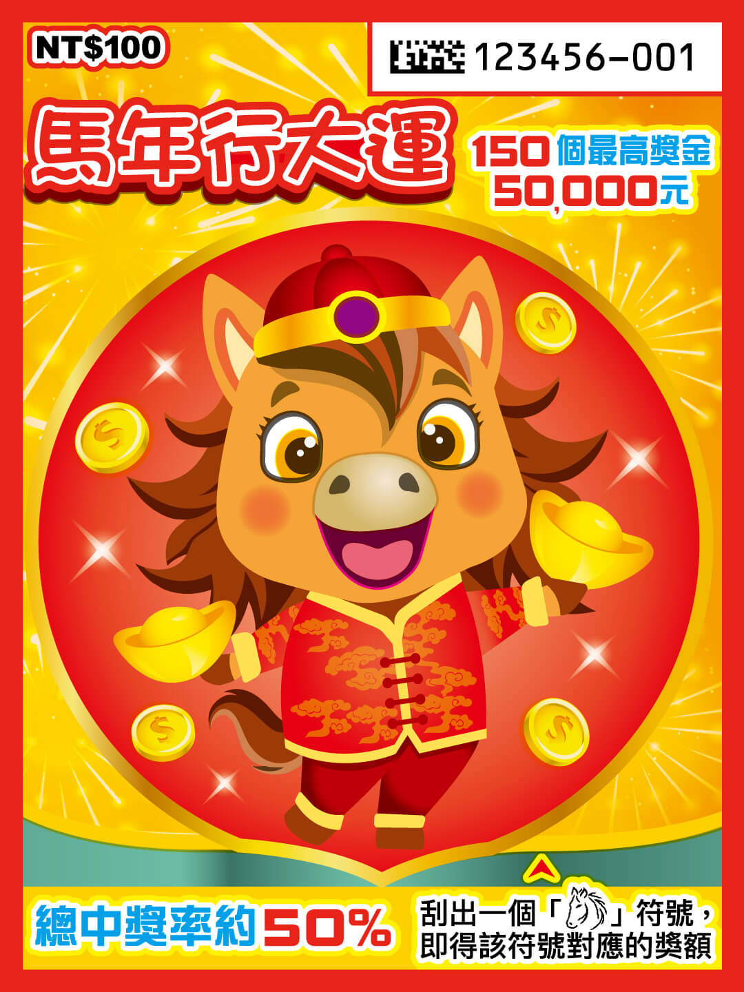 2026 馬年刮刮樂-馬年行大運