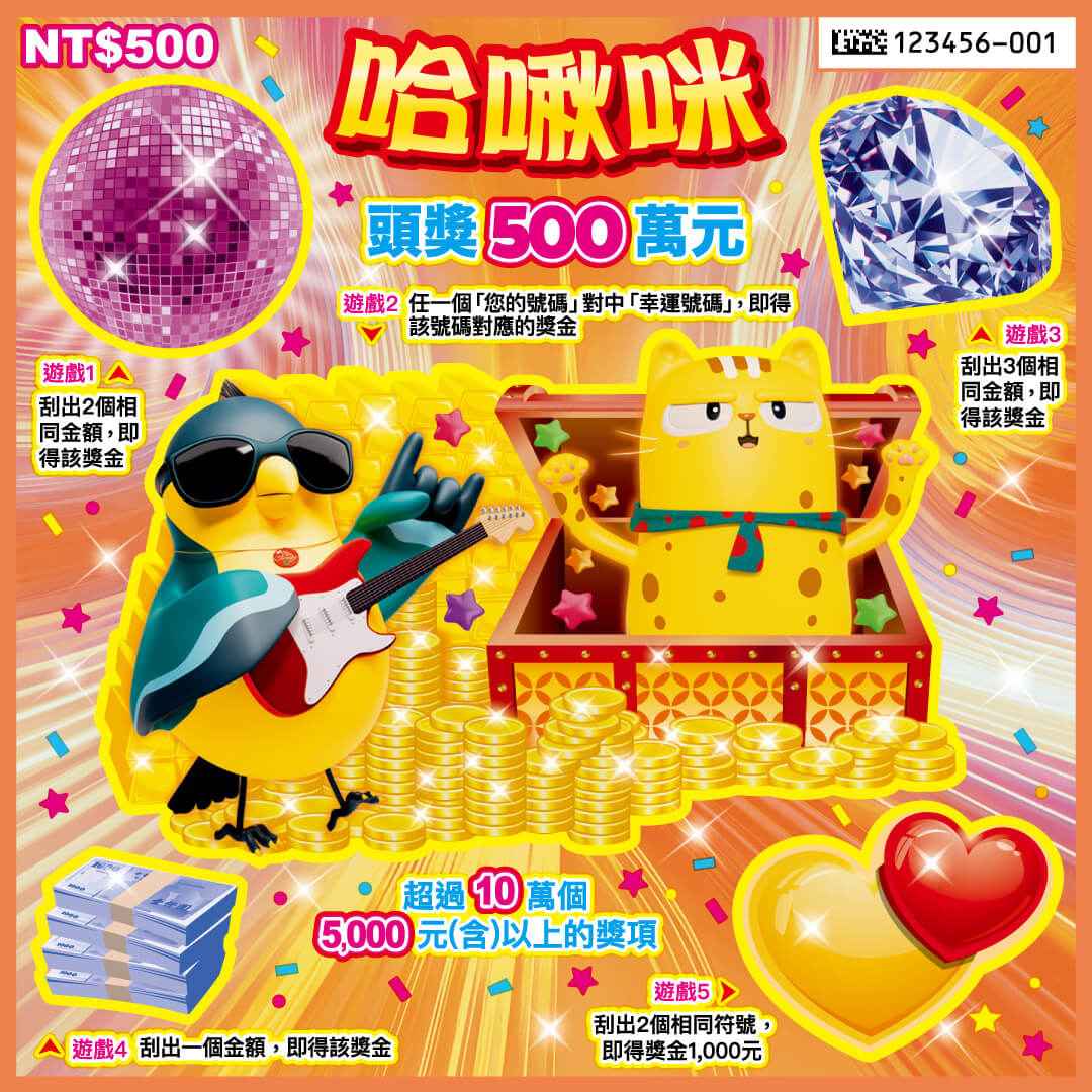 2026 馬年刮刮樂-哈啾咪