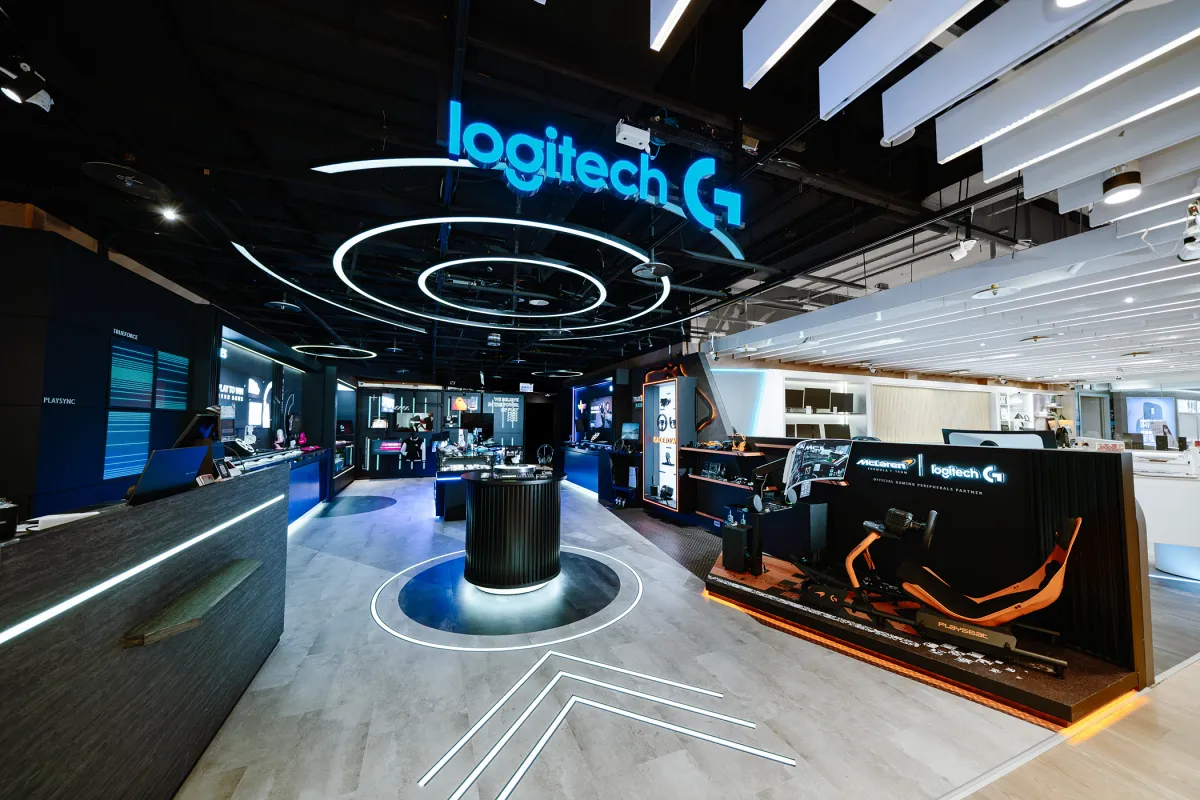 Logitech G 三創電競旗艦館隆重開幕，展現極致電競與賽車魂