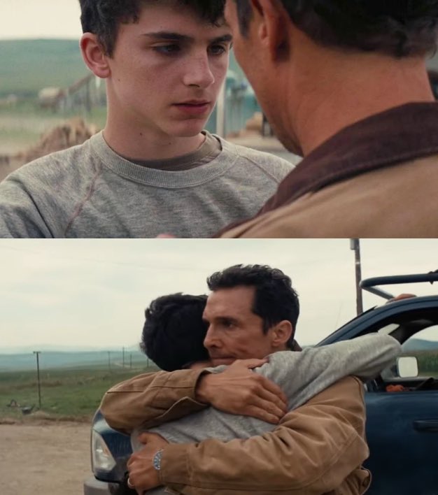 當年的年輕甜茶與馬修·麥康納在片中飾演一對父子。